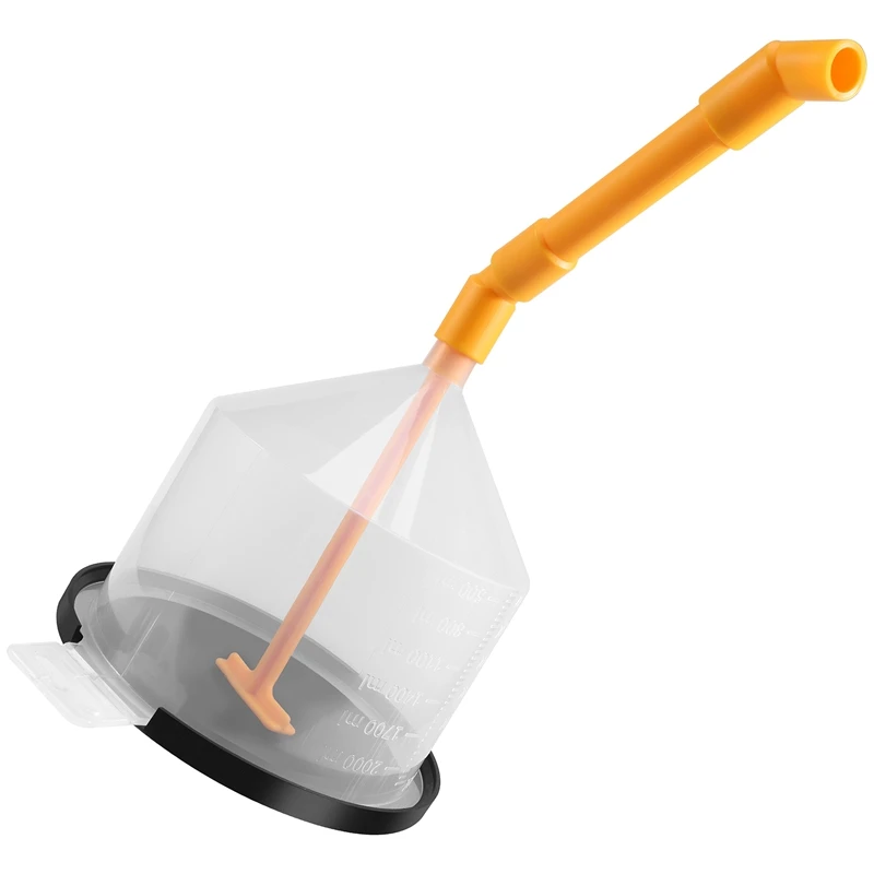 15Pcs/Set Plastic Filling Funnel Spout Pour Oil Tool Spill Proof Coolant Kit Vhicle Car Accessories