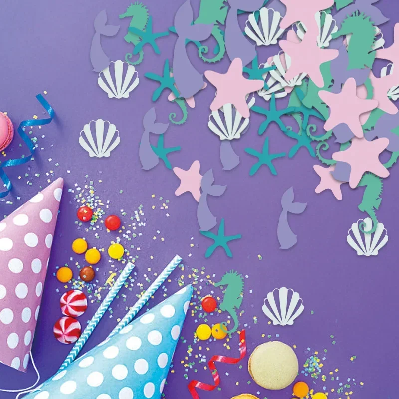 100 шт. бумажные Конфетти Для океан