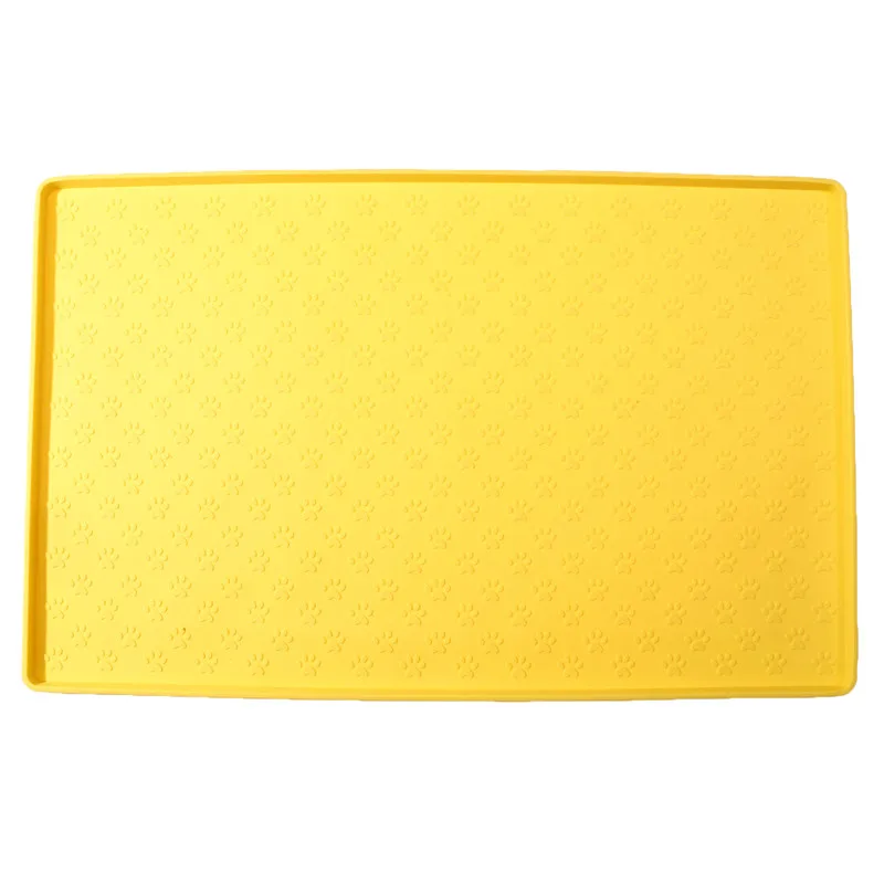 Jednorazowe silikonowe karmienie dla psów i kotów Antyprzywierające do wodoodporności Łatwe czyszczenia Wielofunkcyjne prz...