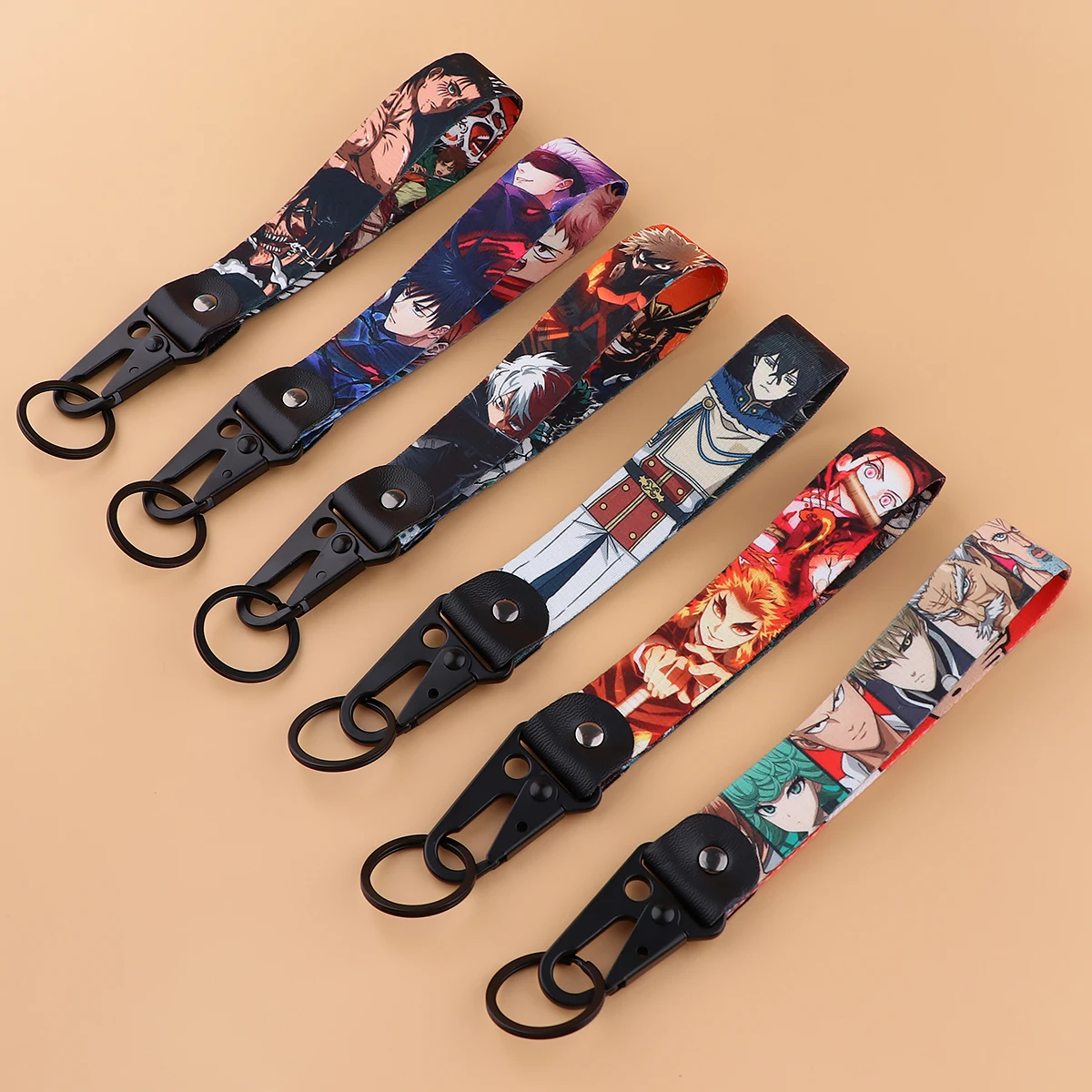 

Anime Attack on Titan Mobile Phone Straps Lanyard for ID Card Holder Hang Rope Fashion Key Ring Backpack Lariat Accessories Gift