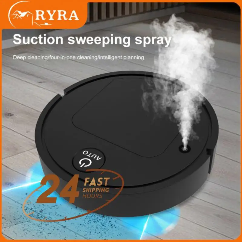 

Portable Smart Robot Vacuum Cleaner Multifunctional 3-In-1 Auto Rechargeable Floor Sweeping Robot Dry Wet Vacuum Cleaner Machine