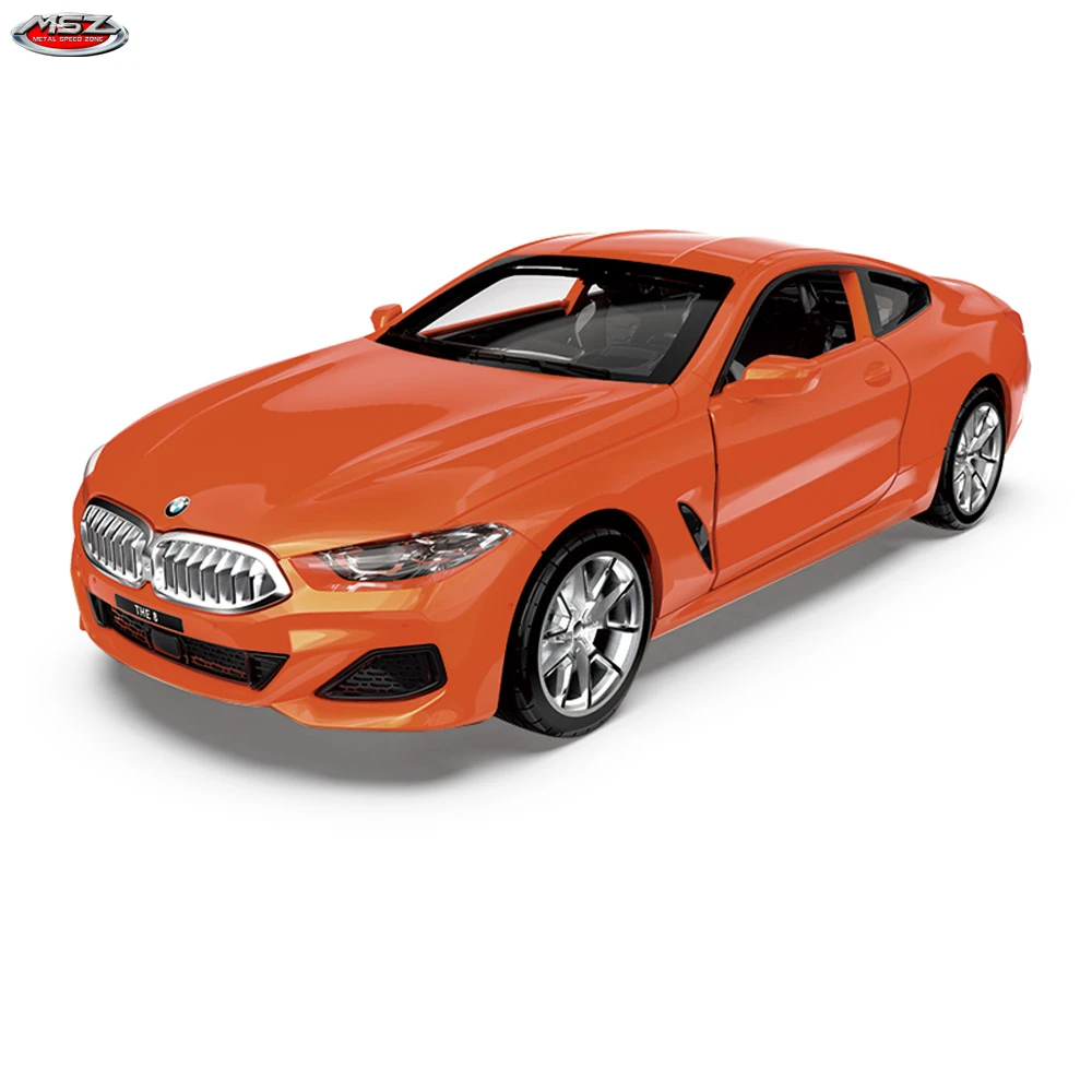 

Модель автомобиля MSZ 1:32 BMW M 850i, масштаб, детские игрушки, автомобиль, Литые и игрушечные автомобили, подарок для мальчиков со звуком светильн...