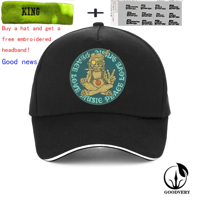 

Music Love Baseball Hat Peace Love Music Love Baseball Hat Outdoor Sandwich Hat Baseball Hat