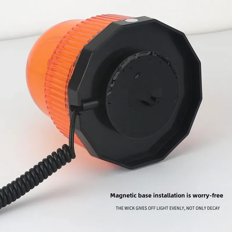 Инженерная желтая подсветка 12 В 24 автомобильная сигнальная лампа заостренная