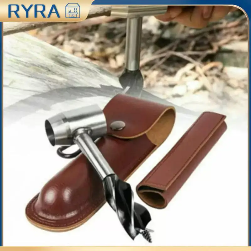 

Защитный чехол для ручной дрели, коричневый многоцелевой чехол для сверл, острый дизайн, прочный высококачественный чехол для сверл из искусственной кожи