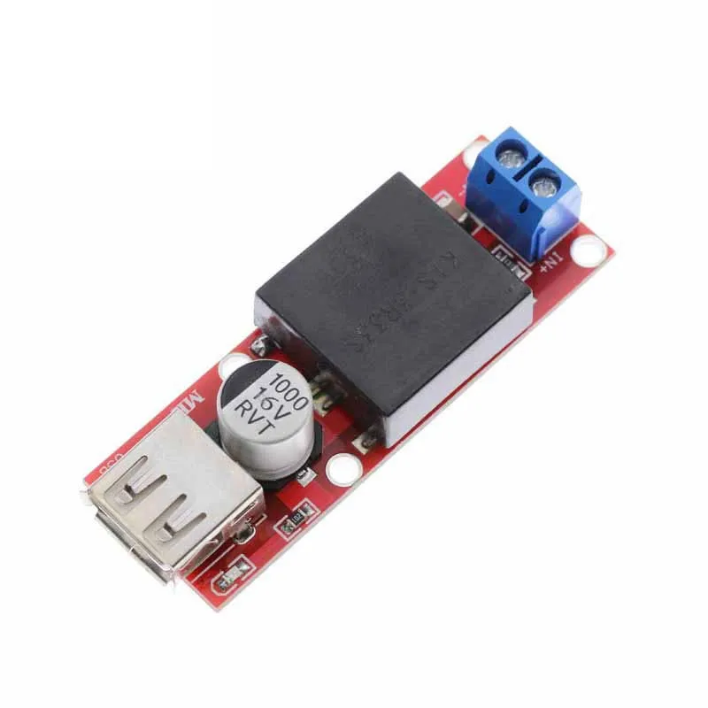 5V USB Выход преобразователь постоянного тока 7 в-24 в до 5 В пост 3A шаг-понижающий