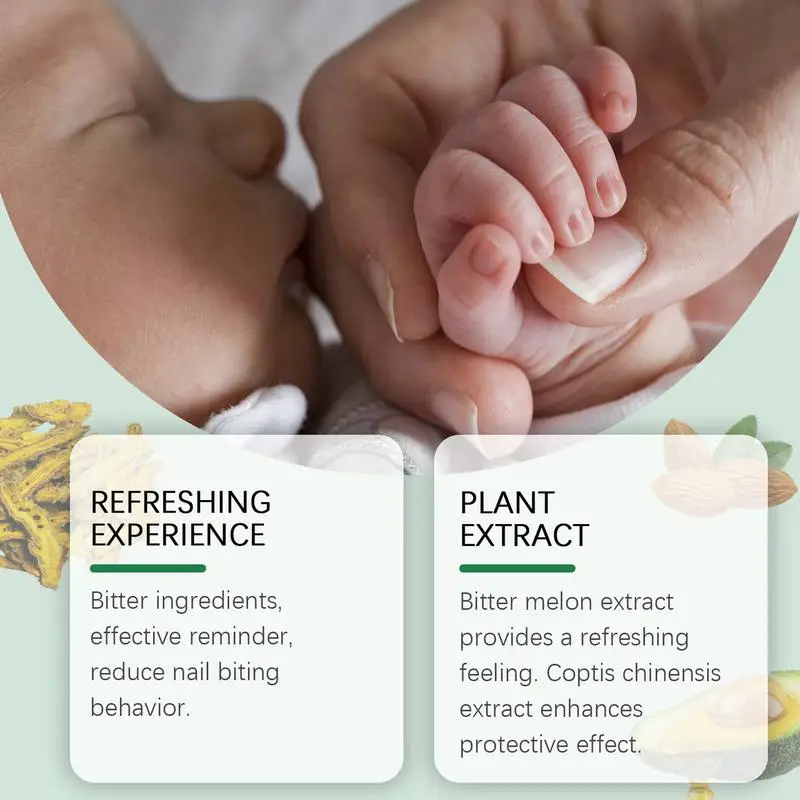 Укрепитель для укуса ногтей укрепляющий лак пробка ухода за ногтями безопасный