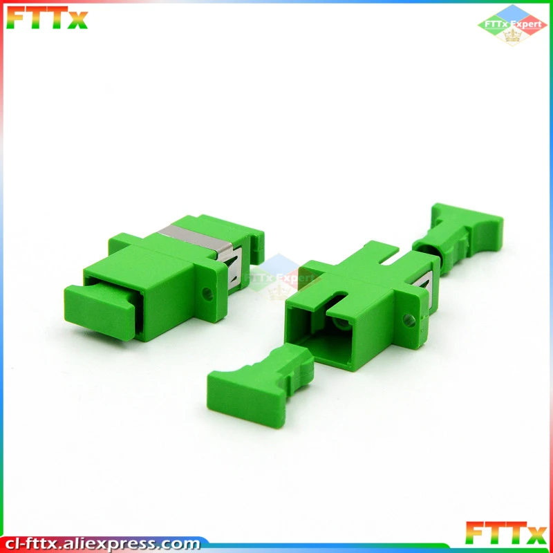 

Free Shipping SC Fiber Optic Connector Adapter OM3 SC / UPC SM Flange Singlemode Simplex SC-SC APC Coupler Wholesale