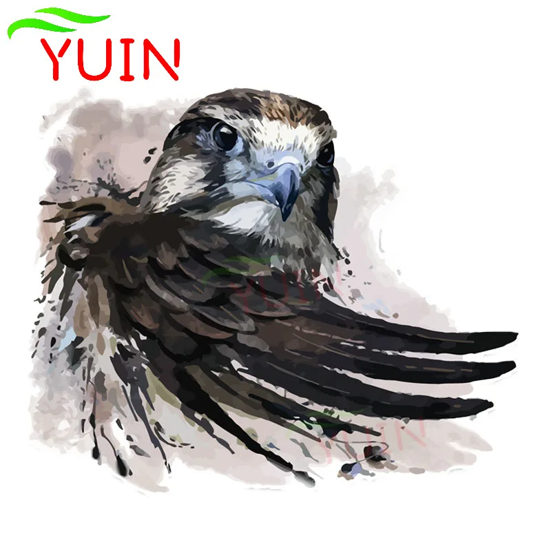 

Interesting Unique Eagles Flight Car Sticker Motorcycle Accessories Personalized PVC Graphic Decoration Waterproof Decal 14*12cm