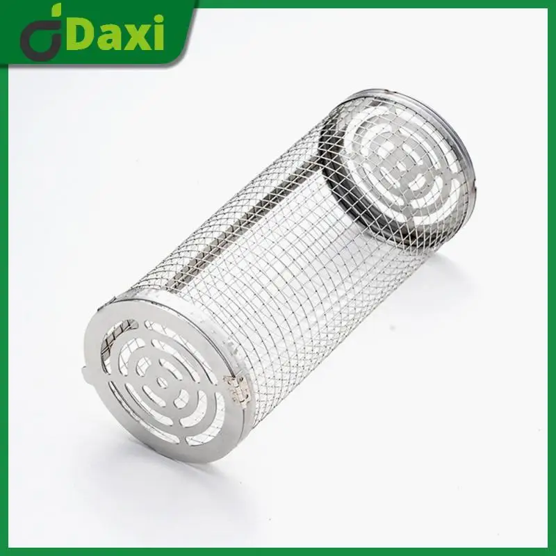 

Kitchen Gadgets Rolling Bbq Cage Durable Food Grade Stainless Steel Bbq Barrel 1set Save Time And Effort Barbecue Mesh