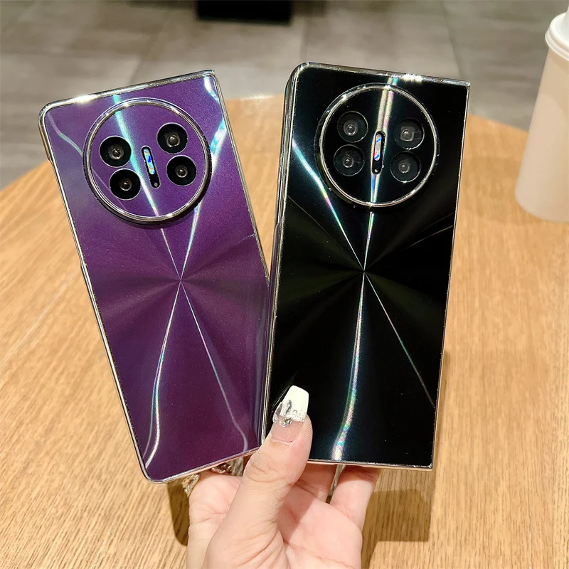 Роскошный чехол для телефона с лазерным рисунком CD Huawei Mate X3 X5 поставляется со