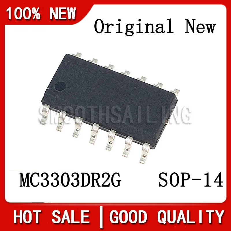 10 шт./Лот Новый оригинальный MC3303DG MC3303DR2G SOP-14 рабочий усилитель