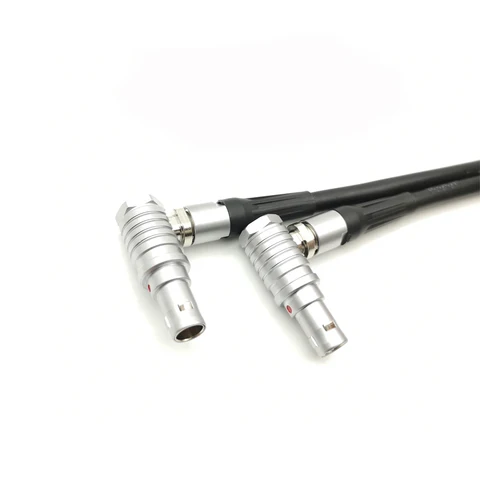 Моторный кабель Teradek RT для приемника MD R.X, мотора MOT R.X, мотора LCS MK3.1, прямой к прямоугольному 4-контактному штырьковому кабелю управления питанием