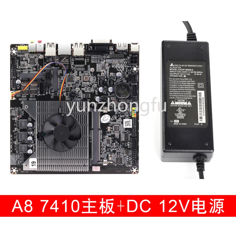 

A8-7410 Quad-Core Mini ITX материнская плата все-в-одном, системная плата HTPC Mini HD, домашний офисный компьютер