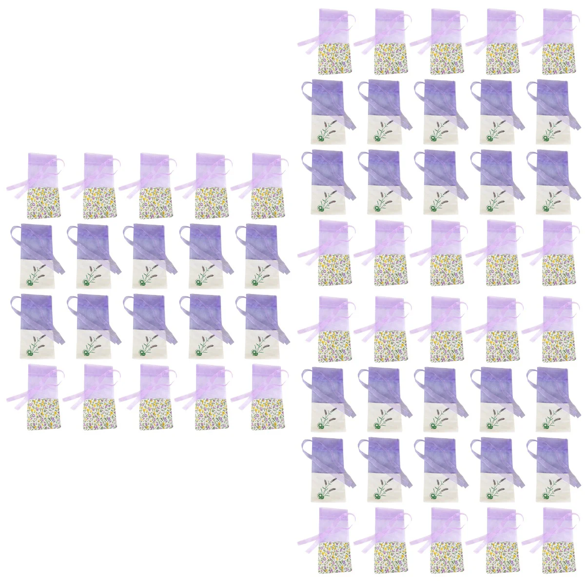 

3x Fragrance Candy Bags Lavender Scent Sachets Empty Sachets Bag Cotton- Ramie Sacks Gauze Bags Bulk
