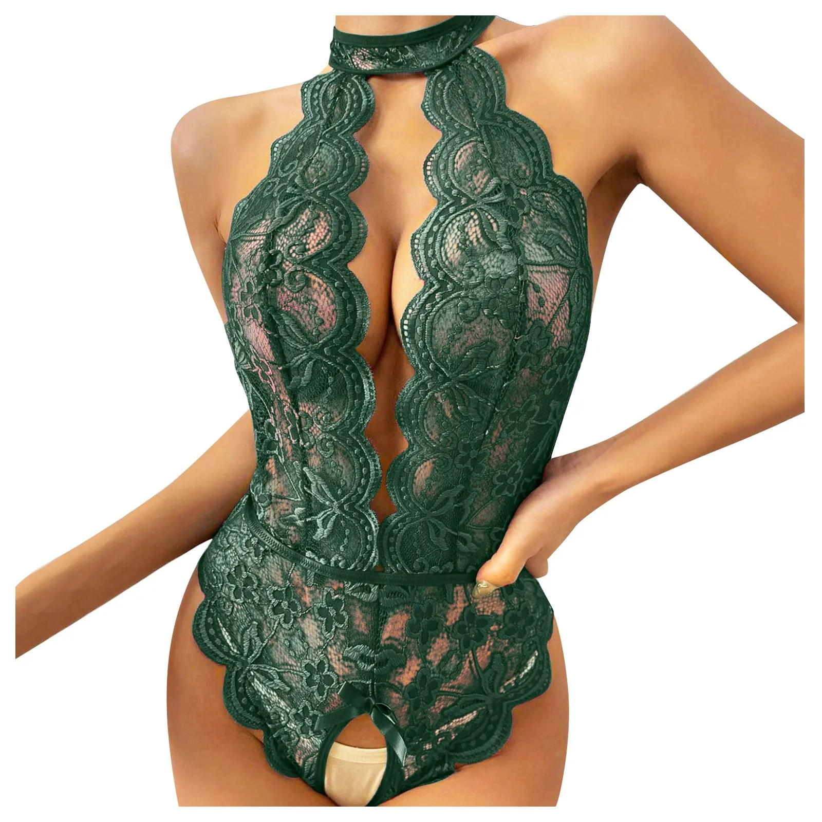 Горячее сексуальное нижнее белье для женщин кружевной прозрачный открытый