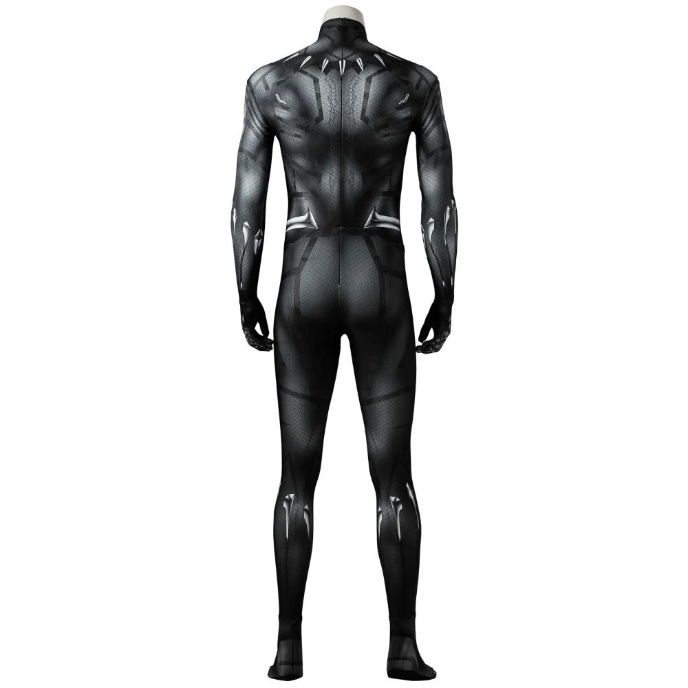 Костюм супергероя из фильма для ролевых игр на Хэллоуин карнавал черный костюм