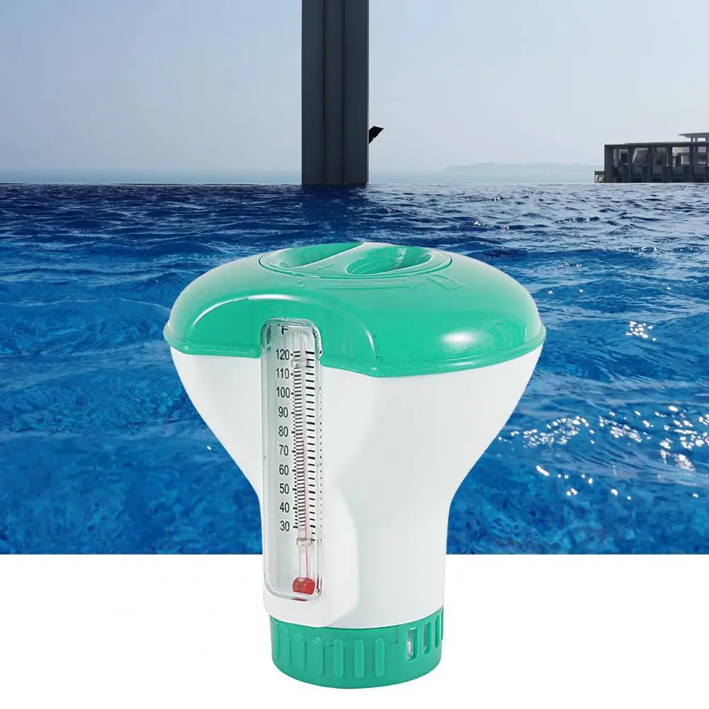 

Attractive Labor-saving Floating 2-in-1 Pool Chlorinating Tablet Chlorine Floater Long Lasting Attractive