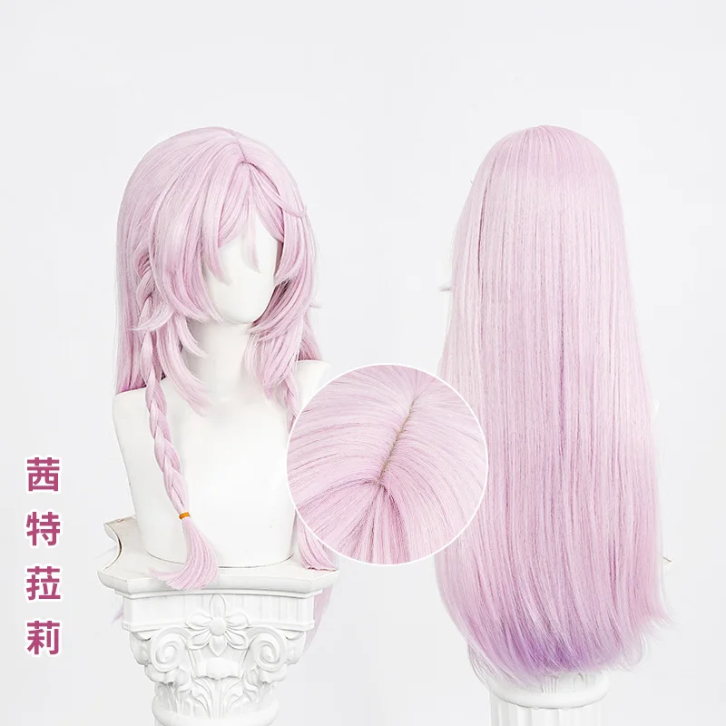 Genshin Impact Citlali Косплей Парик Розовый Фиолетовый Длинные Волосы Мастера Ночного