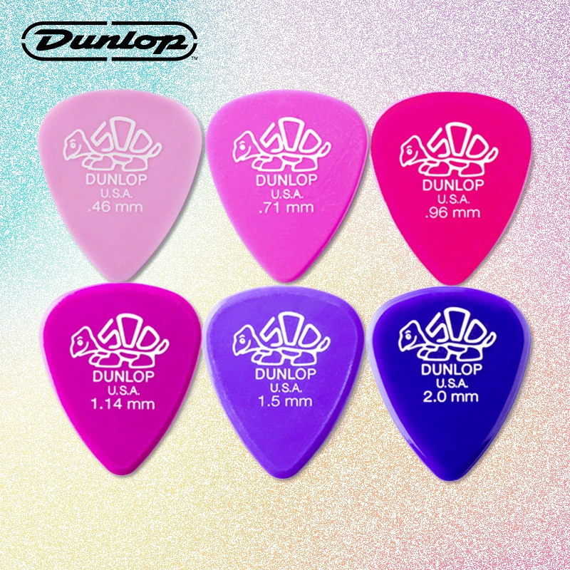 

Dunlop Guitar Picks Resin Standard Tortex Plectrum Mediator 41R 0.46/0.71/0.96/1.14/1.5/2.0mm for Acoustic Electric Guitar Bass