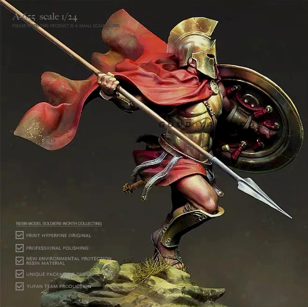 

1/24 Greek Elite Troops-3 Ancient Soldiers A-655
