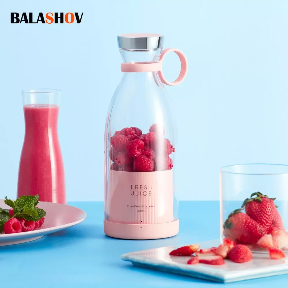 

NEW2023 Portable Mini Juicer Blender USB 7.4V Powerful Juicers Multifunction Juice Maker Machine Food Milkshake Fruit Mixers
