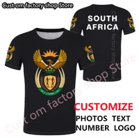 south africa 3d custom men sport tshirts print diy afrika emblem tee shirts za homme shirt country african za tee shirt jersey