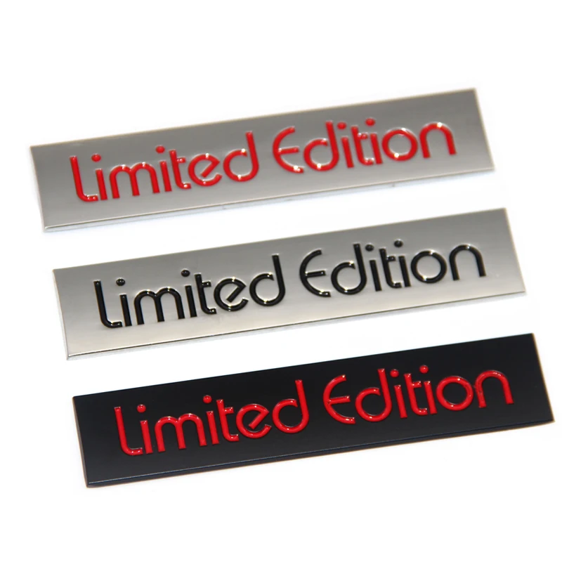 

Metal Limited Edition Emblem Trunk Fender Tail Car Badge Sticker Decoration