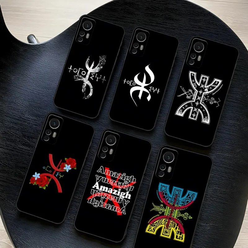 

Amazigh Berber Flag Phone Case For Xiaomi 12 Lite Pro 10 T 12X F3 11T 12T POCO F4 M4 9 12S Ultra Note Mobile Phone Cases