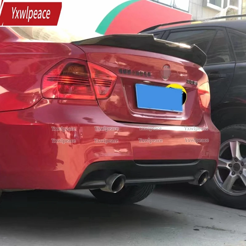 

Для BMW E90 3 серии 2006 2007 2008 2009 2010 2011 ABS Материал праймер цвет PSM стиль задний багажник губа спойлер крыло