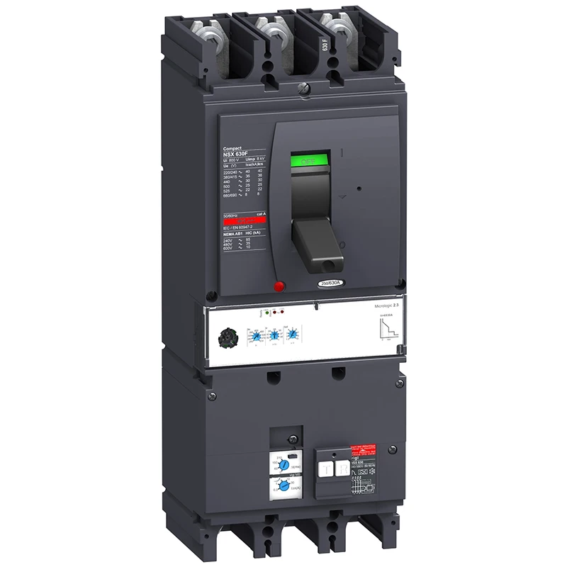 

LV432931 MCCB Vigi MB NSX630F Micrologic 2.3 630A 3p3d 36kA Moulded case circuit breaker