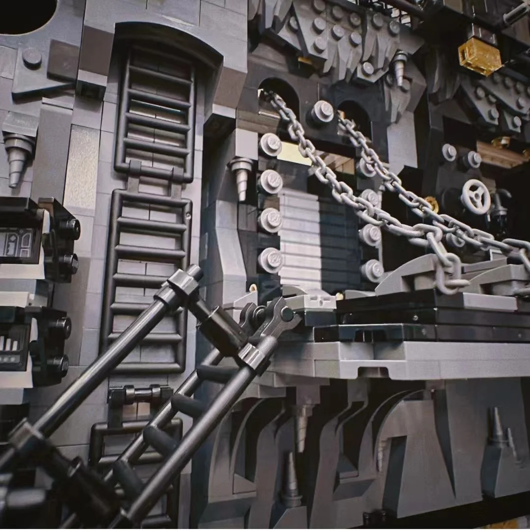 С оригинальной коробкой 76252 Batcave Shadow Box классическая модель 1989 года строительные