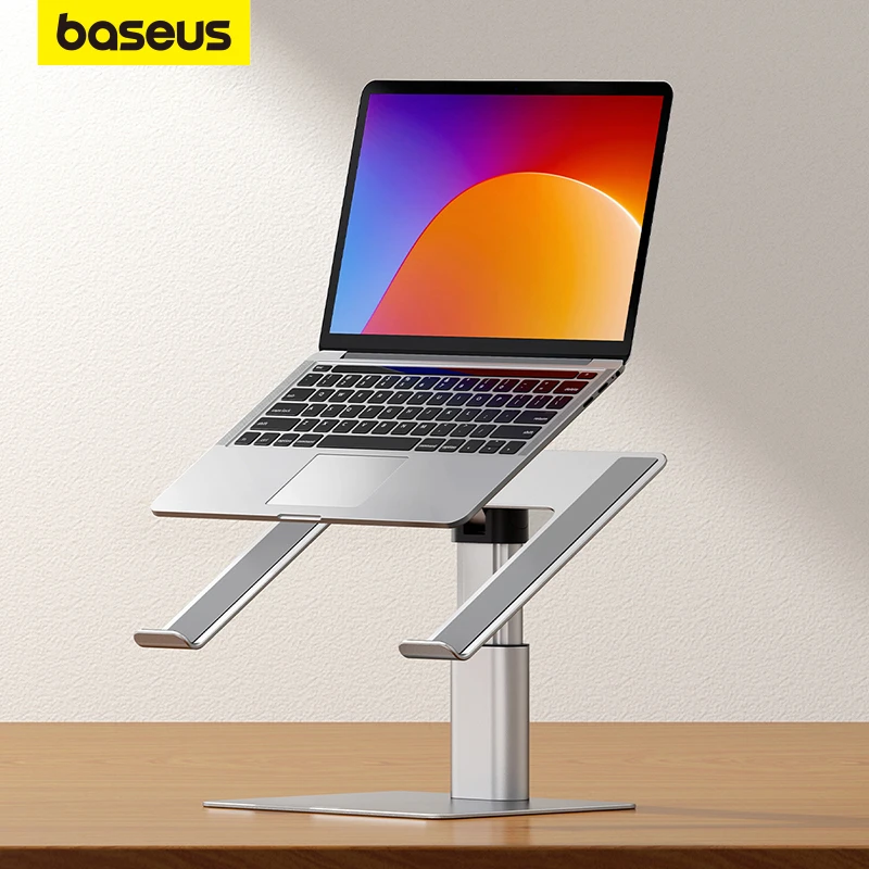 Baseus Laptop Stand Adjustable Non-slip Desktop Laptop Holder Aluminum Alloy Notebook Stand  For Laptop Macbook Tablet