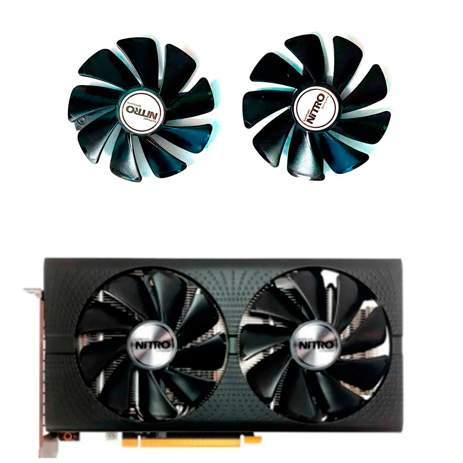 Кулер CF1015H12D для Sapphire Radeon RX 470 480 580 570 NITRO Mining Edition RX580 RX480 игровой Вентилятор