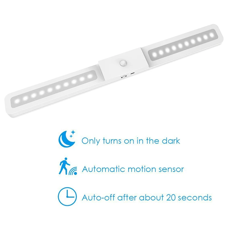

Led-подсветка для шкафа, 120 °, с датчиком движения