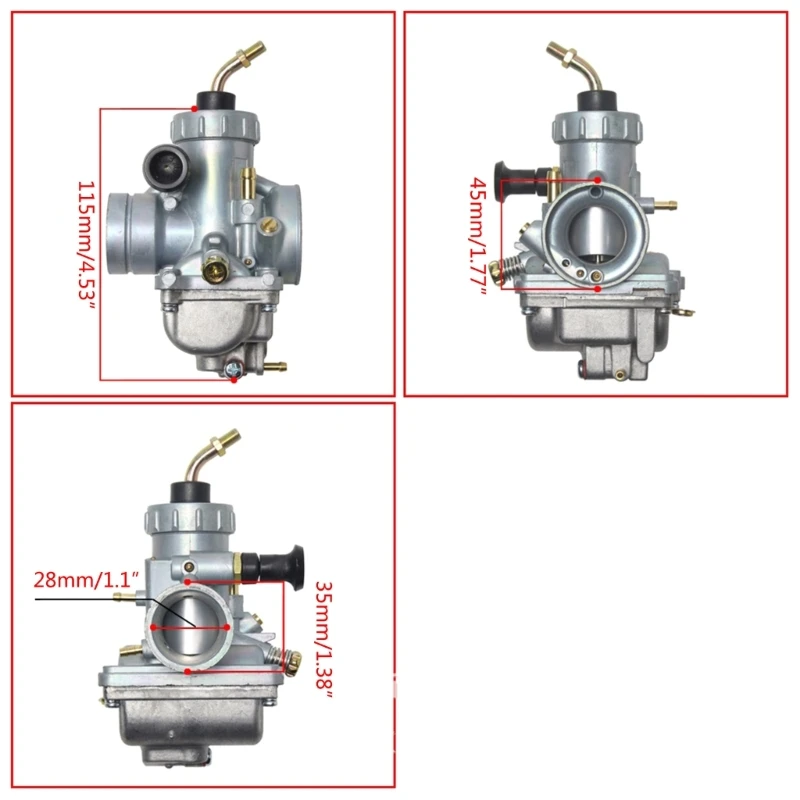 Мотоциклетный карбюратор 28 мм подходит для VM24 DT125 TZR125 DT175 RX125 RM65 RM80 RM85 повышает