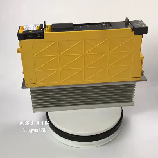 

Fanuc Servo Drive/Amplifier A06B-6114-H104 With CNC Machine