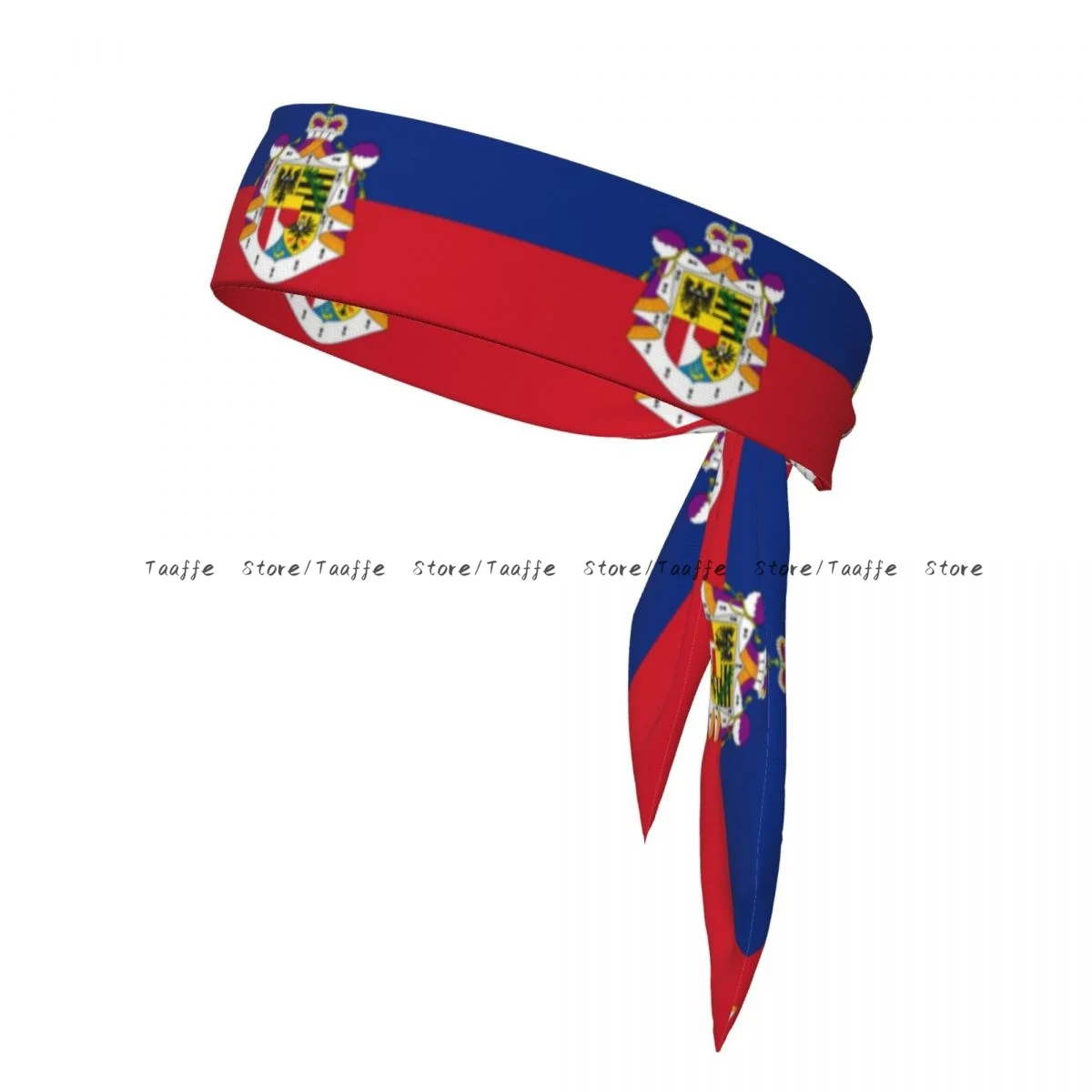 Спортивная повязка на голову с флагом государственного Лихтенштейна спортивные