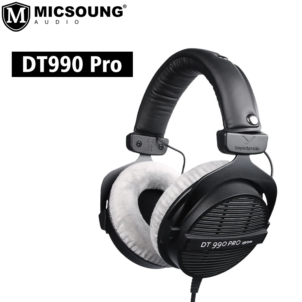 

Beyerdynamic DT990 DT 990 PRO 80 Ohm 250 Ohm Over Ear Wired Studio Headphones for Professional Recording and Monitoring Gaming