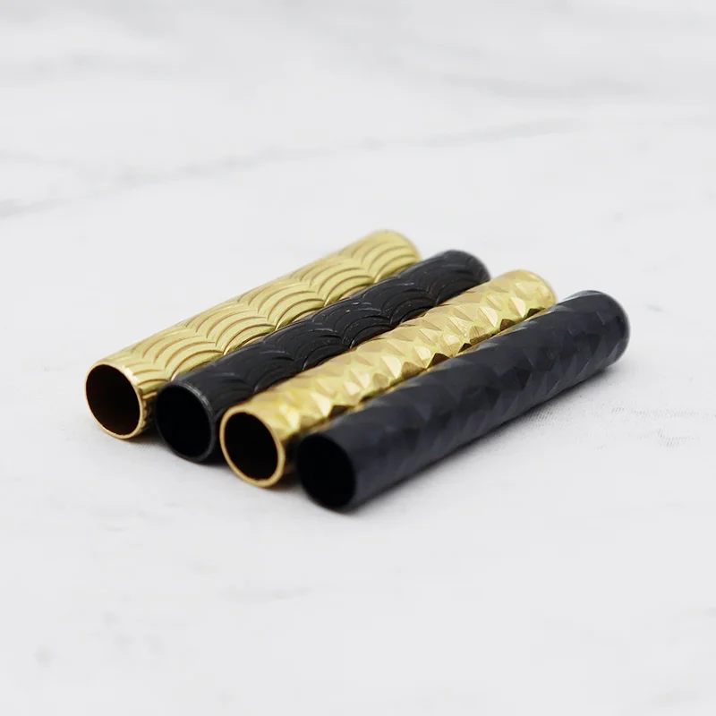 Coolstring 4*22MM Metal Tips For Shoelaces Bump Texture Top Quality Strings End Aglet Black Golden 100Pcs/25sets Easy Install