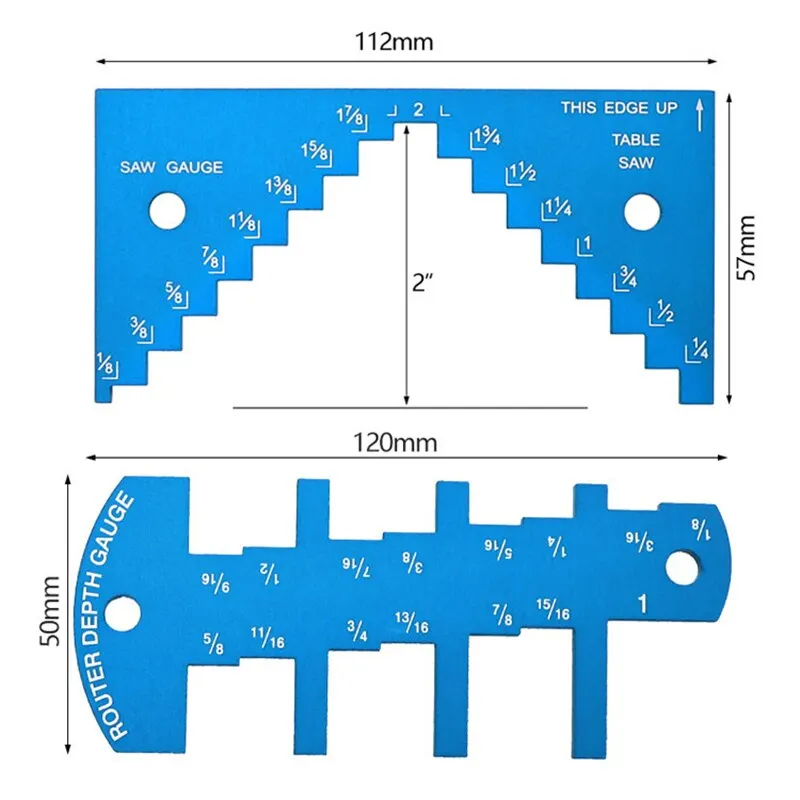 High Precision Height Gauge Fence Gap Depth Rule For Woodworking Router Table Saw Measuring Tools Dropshipping | Инструменты