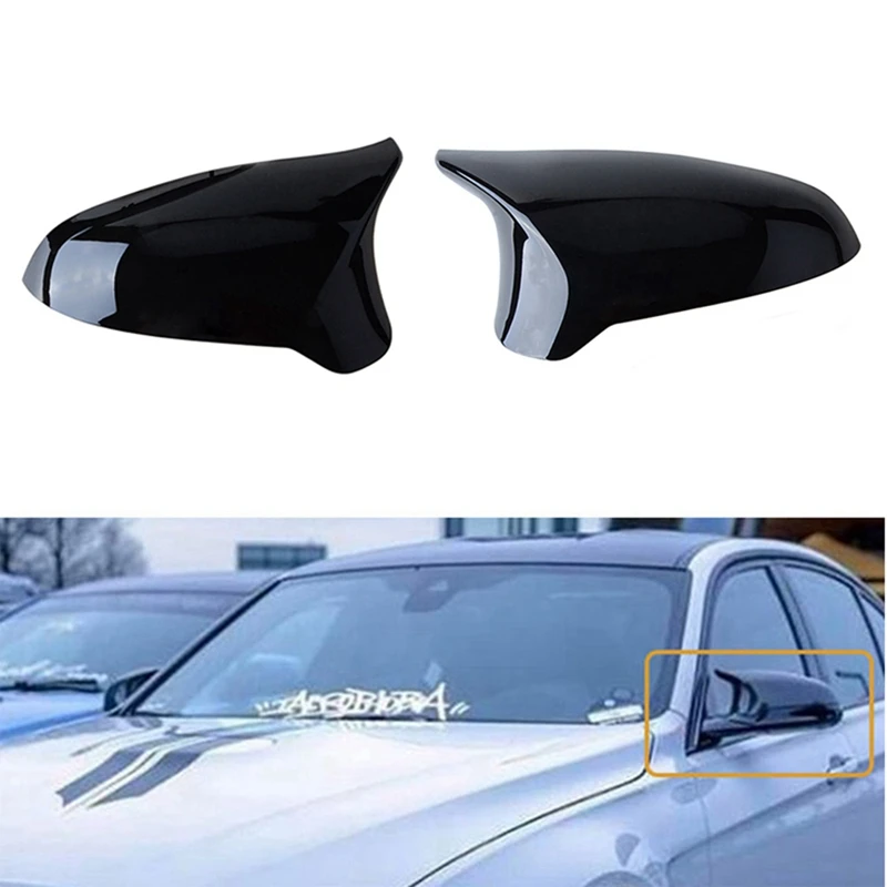 

Rearview Mirror Housing Side Wing Mirror Cover Caps Buckle For-BMW F80 M3 F82 M4 2015-2018 Car Accessories