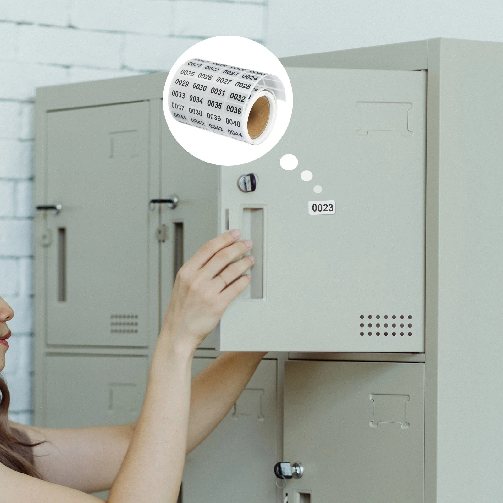 

Ярлыки пронумерованные наклейки для офиса серийная инвентаризация классная этикетка прямоугольные наклейки