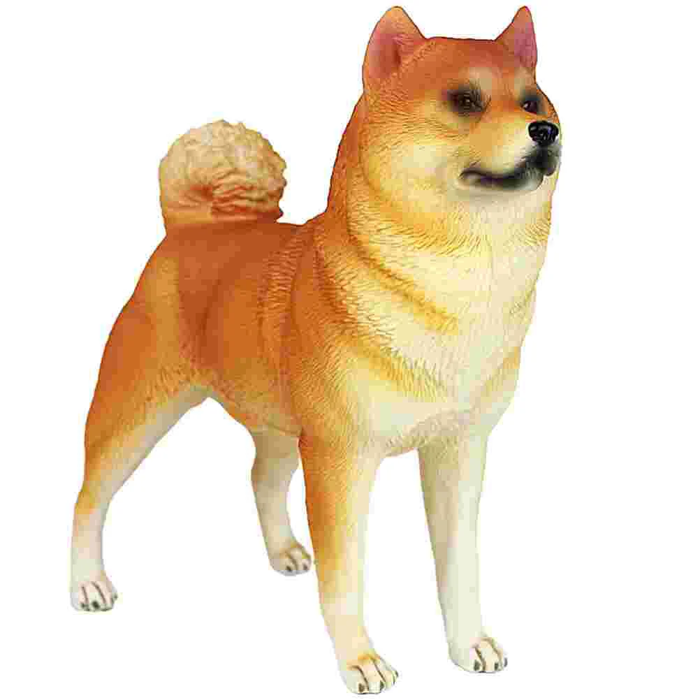 

Dog Ornaments Ornaments Kids Mini Dog Statue Animal Dog Statue Action Figure Accessories Cupcake Toppers Child