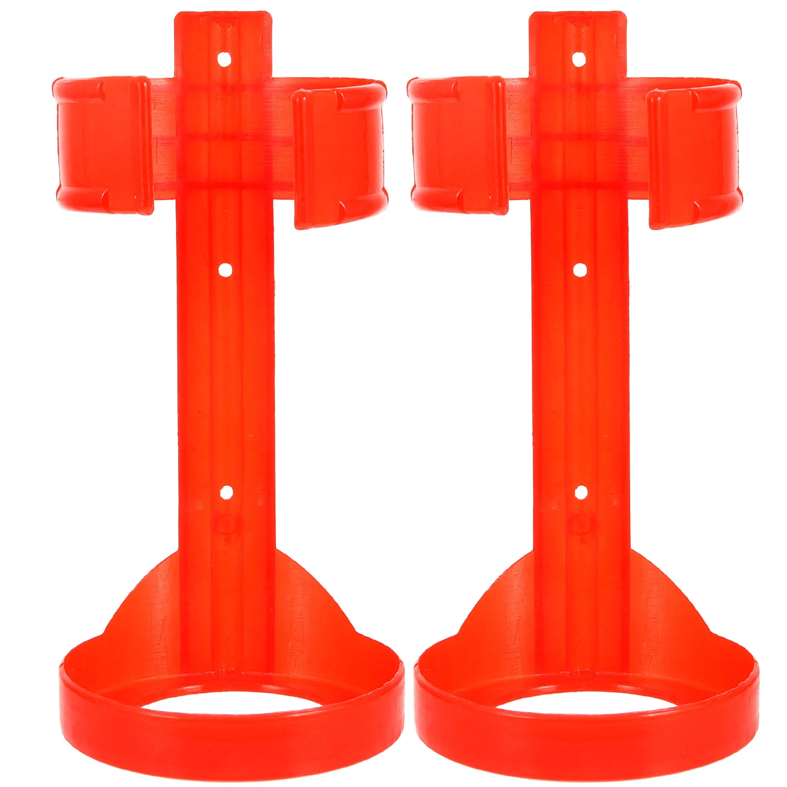 

2 pcs Fire Extinguisher Wall Rack Fire Extinguisher Mount Bracket