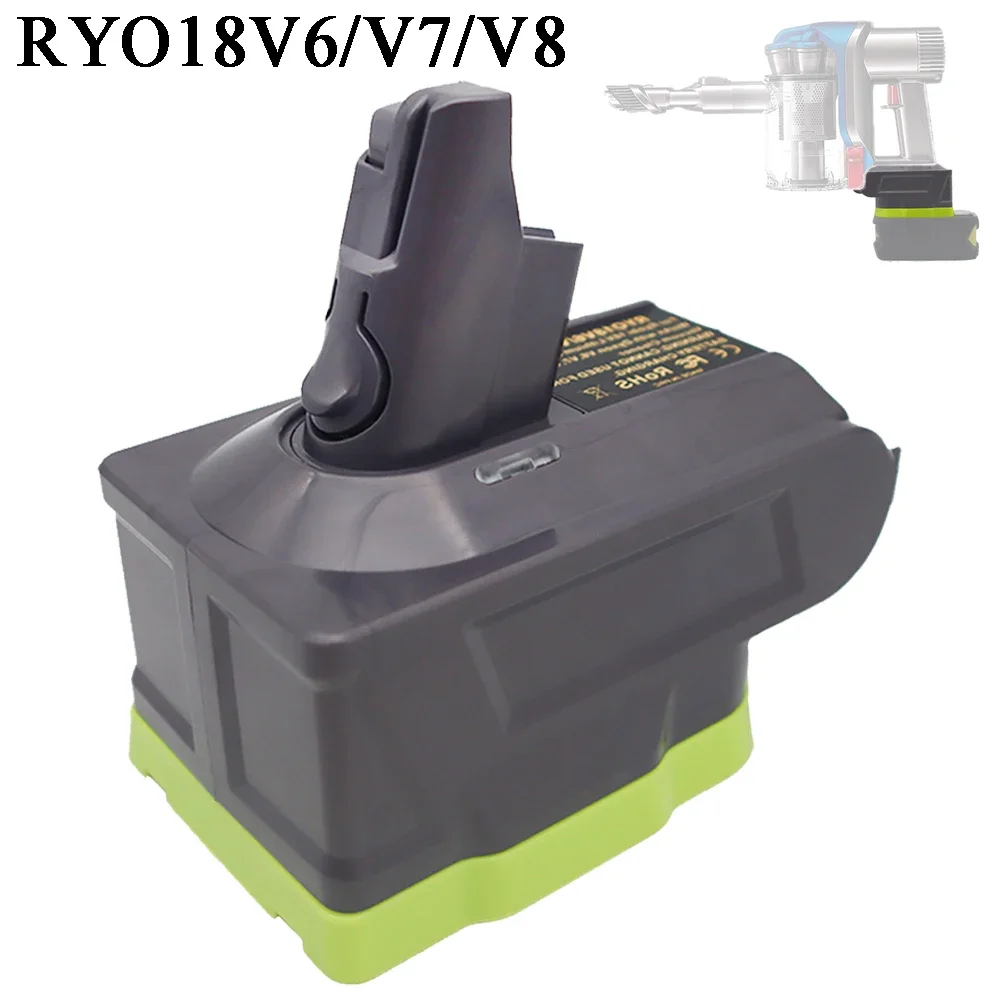 Переходник для литий-ионного аккумулятора RYO18V6/V7/V8 преобразователь Ryobi 18 в