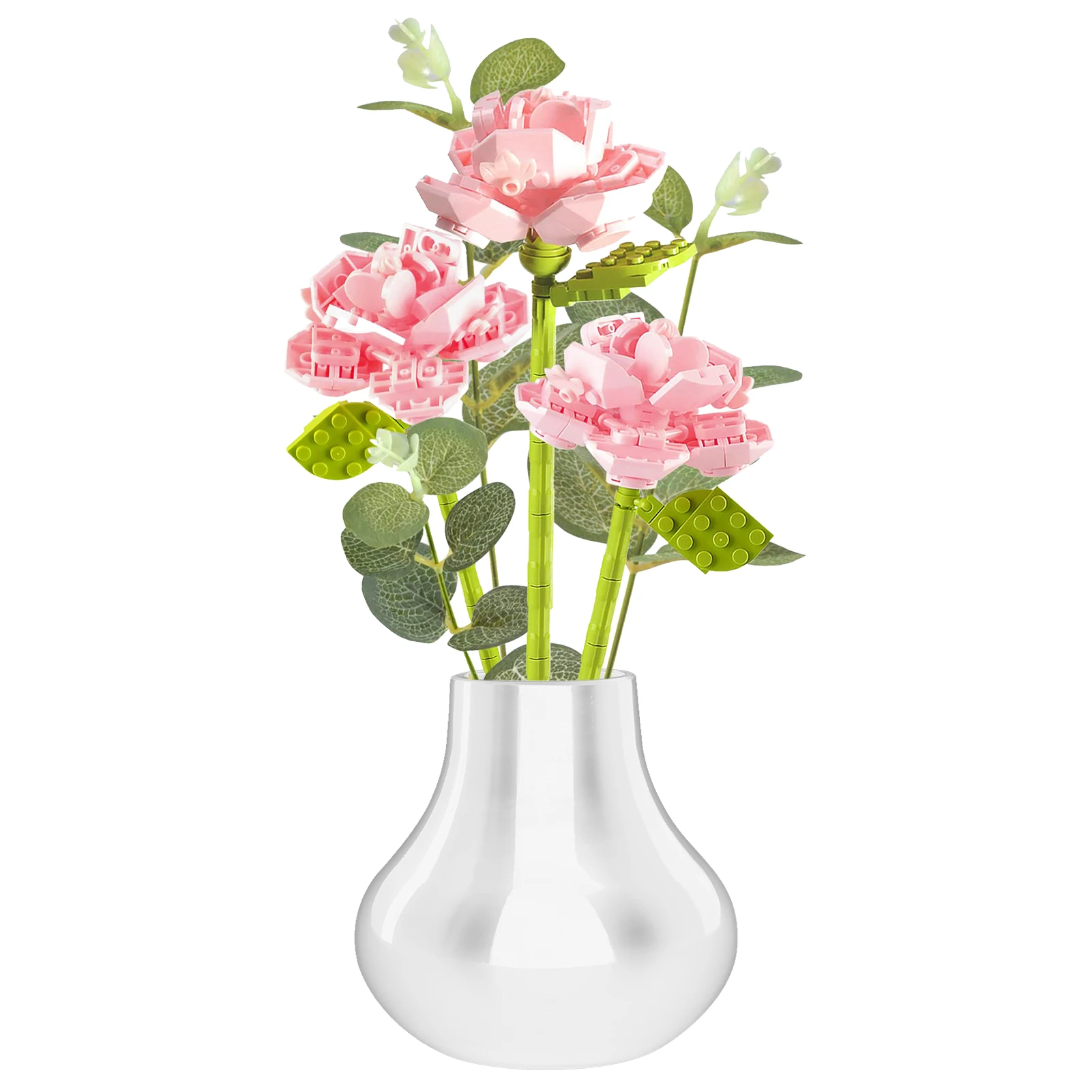 

Букет цветов, строительные блоки, искусственный букет, строительные блоки, цветок, набор игрушек, искусственный цветок, подарки на годовщин...