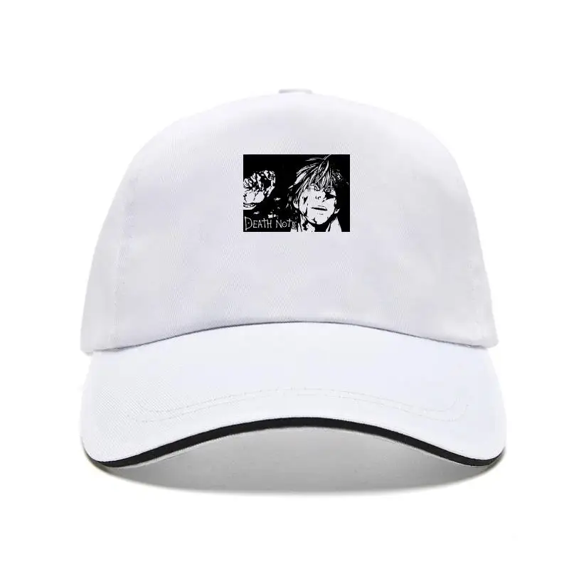 

100% Cotton Print Mens Summer Death Note Kira Ryuk Yagami Light Shinigami Manga Grey Baseball Cap Men Mesh Baseball Caps