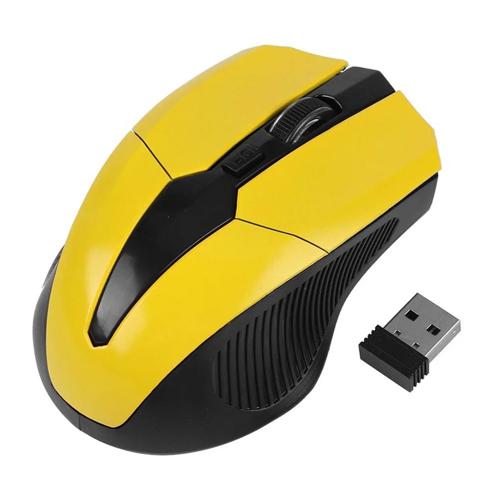

2.4Ghz 1200DPI Wireless Mouse Adjustable Optical Gaming Mouse Wireless Home Office Game Mice for PC Computer Laptop