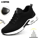 2022 Безопасная рабочая обувь, мужские ботинки, защита от ударов, защитная обувь, стальные ботинки с носком, мужская обувь, безопасные ботинки, кроссовки